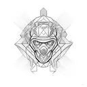 sigma male tattoo design idea