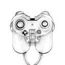 Xbox controller, violin coding, and atom tattoo design idea