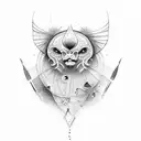 Ukrainian tattoo design idea