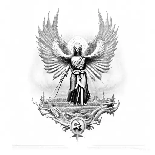 30 Classy Saint Michael Tattoos You Can Copy  Xuzinuo  Page 4