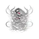 wind bars tattoo design idea