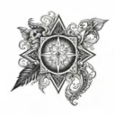 Isaiah 43:2 tattoo design idea