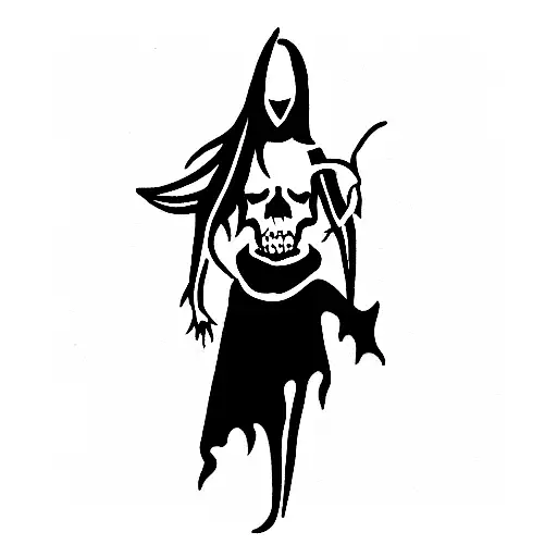 let the cloak of life cling to your bones tattoo design idea