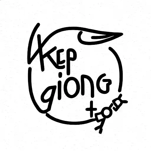Text phrase "Keep going" tattoo design idea