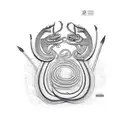 King Cobra tattoo design idea