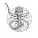 Jörmungandr tattoo design idea