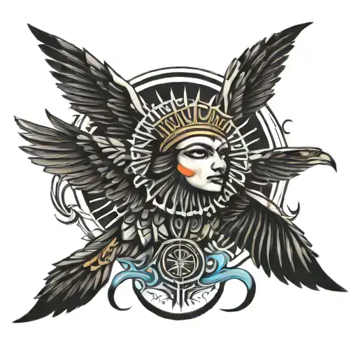 isis tattoo design idea