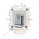 A rap-themed tattoo featuring a microphone and musical notes tattoo design idea