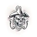 Country Music Logo tattoo design idea