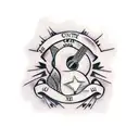 Country Music Logo tattoo design idea