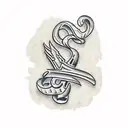 Country Music Logo tattoo design idea