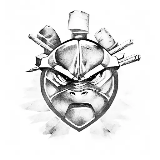 Teenage Mutant Ninja Turtles tattoo design idea