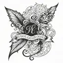script tattoo tattoo design idea