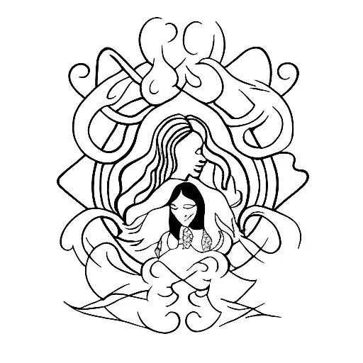 soul sisters tattoo design idea