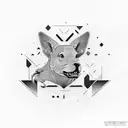 Dua Lipa  tattoo design idea