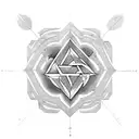 Valknut Symbol tattoo design idea