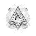 Valknut Symbol tattoo design idea