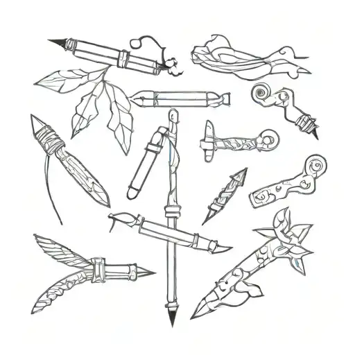 joints lighter tattoo design idea