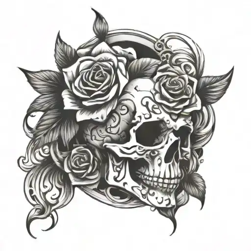 Sign of silence tattoo design idea