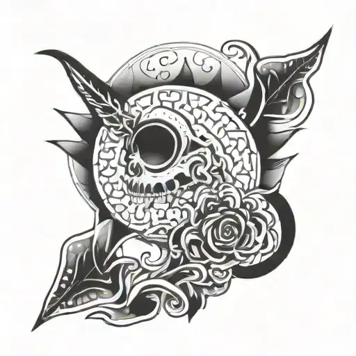 Sign of silence tattoo design idea