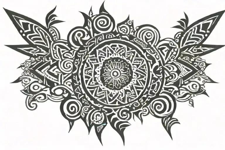 BAM tattoo design idea