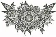 BAM tattoo design idea