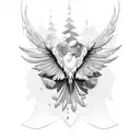 Raven ' tattoo design idea