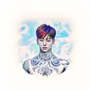 jungkook My time tattoo design idea