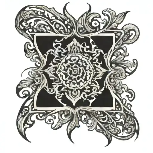 filigree tattoo design idea