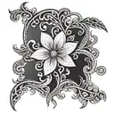 filigree tattoo design idea