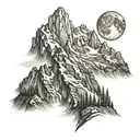 Tetons  tattoo design idea