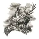 Tetons  tattoo design idea