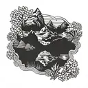 Tetons  tattoo design idea