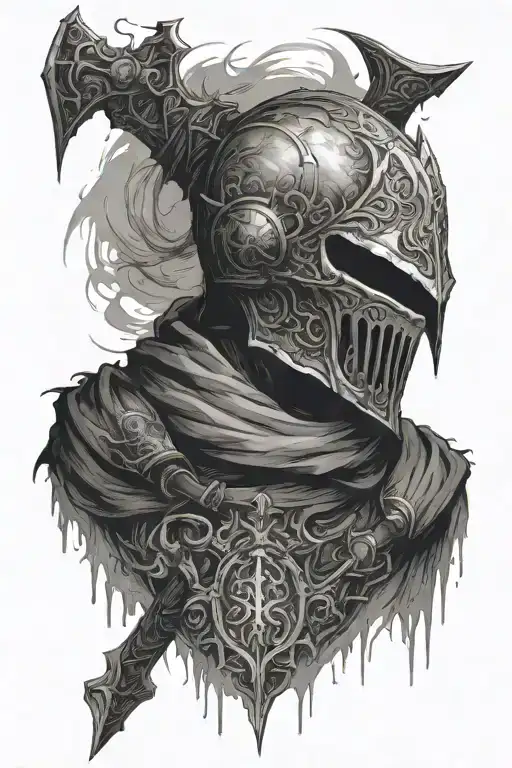 dark souls Lothric  tattoo design idea