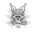 GOD IS GREATER THAN HIGH AND LOW CROSS  tattoo design idea