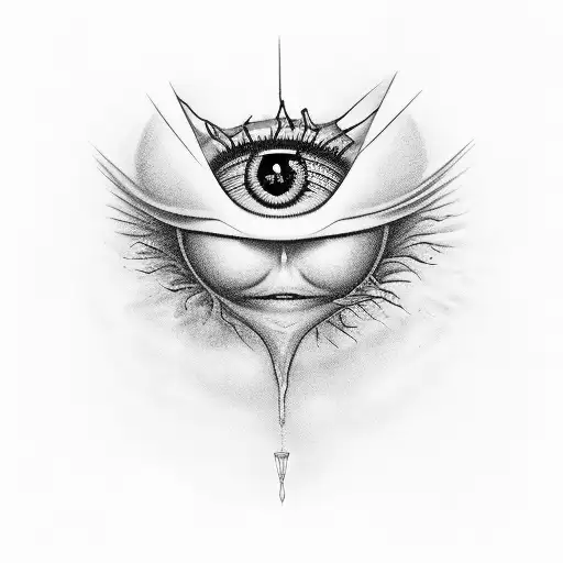 mind's eye controlling the universe  tattoo design idea