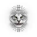 unfair life. family father died to young. life goes on tattoo design idea