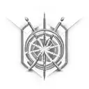 musical dna tattoo design idea