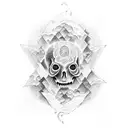 HP lovecraft tattoo design idea