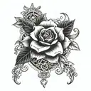 deadly sin pride tattoo design idea