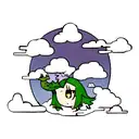 Dragon in clouds tattoo design idea