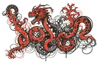 Hydra tattoo design idea