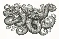 Hydra tattoo design idea