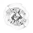 Humanity represented by interconnected dance poses tattoo design idea