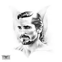 Batman Christian Bale tattoo design idea