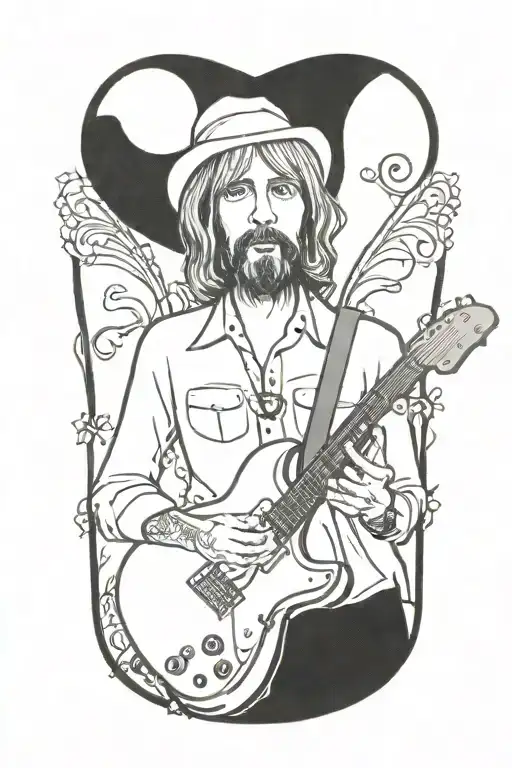 Tom Petty lyrics tattoo design idea