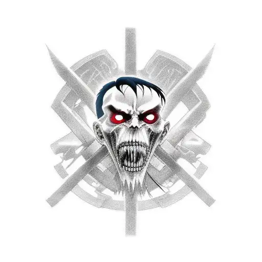 Levi Shingeki no Kyojin tattoo design idea