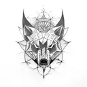 lobo tattoo design idea