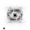 black hole tattoo design idea