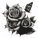 meaningfulness and bold  tattoo design idea